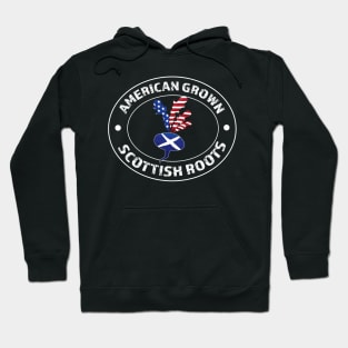 American grown with scottish roots shirt scottish pride Hoodie